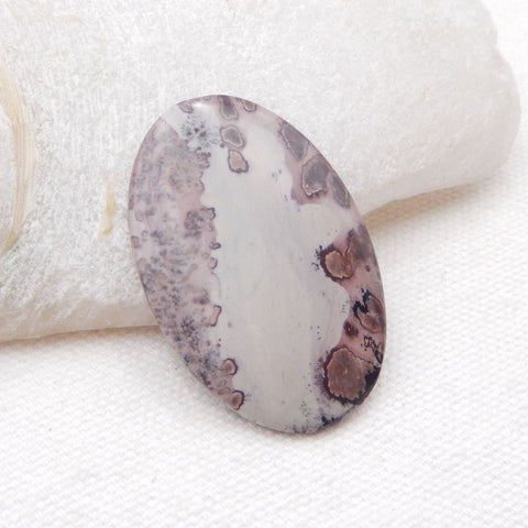 Cabochon de pierres précieuses ovales en jaspe Chohua, 40x27x4 mm, 6,8 g