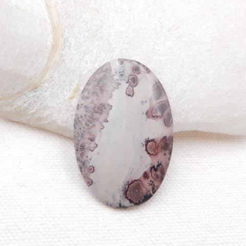 Cabochon de pierres précieuses ovales en jaspe Chohua, 40x27x4 mm, 6,8 g