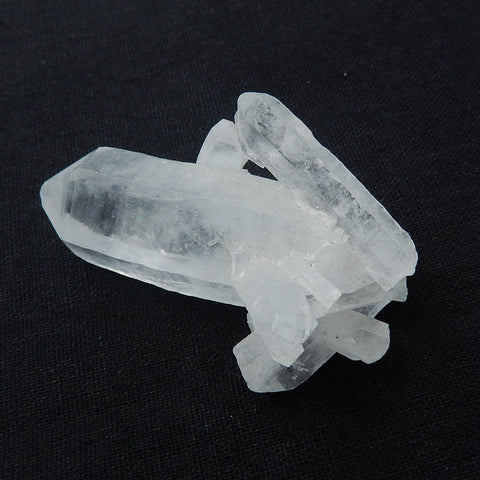 Quartz With Gemstone Specimen 53x37x35mm, 52.2g - MyGemGarden