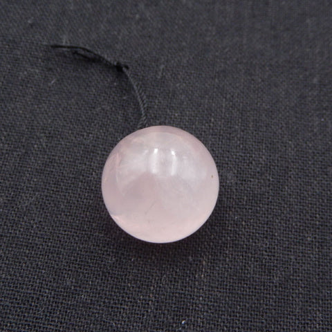 Natural  Rose Quartz Pendant Bead 40x24x12mm, 14.0g