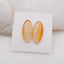 Natural Agate Cabochons Paired 22x10x3mm, 2.7g