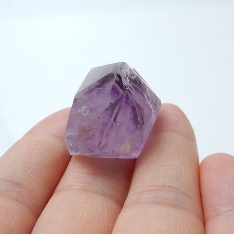 Nugget Drusy Amethyst Gemstone Cabochon, 34x20x19mm,14.9g - MyGemGarden