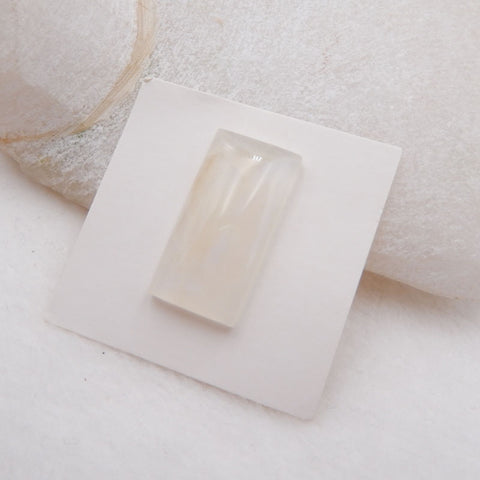 Natural Moonstone Cabochon 25x13x6mm, 4.4g