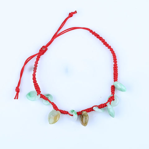 Natural Jadeite Jade Necklace, Jewelry DIY Making Charm Gift Accessories