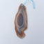 Agate Gemstone Natural Pendant Bead, 58x20x4mm, 9.0g - MyGemGarden