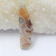 Ocean Jasper Gemstone Natural Pendant Bead, 39x13x3mm, 2.8g - MyGemGarden