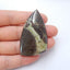 Natural Mushroom Jasper Gemstone Cabochon, 51x29x6mm, 12.2g - MyGemGarden