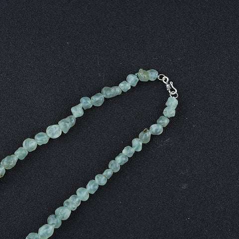 Colliers de pierres précieuses brutes, collier de colliers de pierres précieuses turquoise, collier réglable