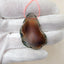 Agate Gemstone Natural Pendant Bead, 39x26x5mm, 8.0g - MyGemGarden