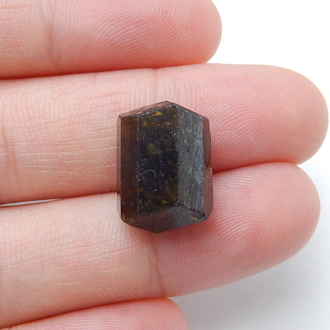 The raw material Semi-finished products Tourmaline Gemstone Material, 14x10x9mm, 2.7g - MyGemGarden