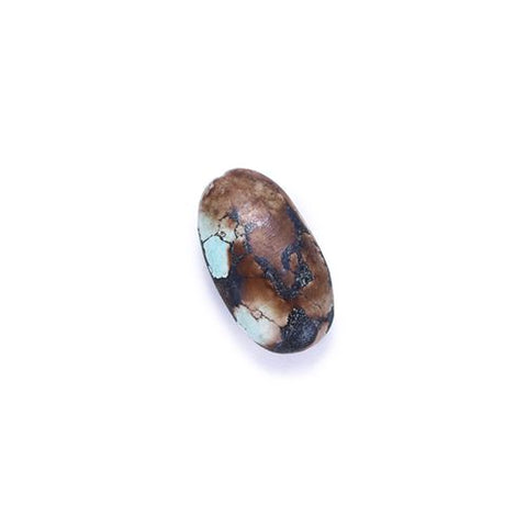 Fashion Turquoise Gemstone Jewelry Oval Pendant bead for Necklace 29x11x10mm6.4g - MyGemGarden