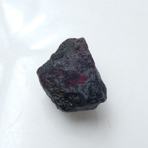 Natural Ruby Raw Material, Gemstone Rough, 23x15x13mm, 9.5g - MyGemGarden