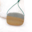 Natural Wave Jasper Pendant Bead 40X30X7mm, 18g