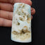 Nugget Larimar Gemstone Pendant, Raw Larimar Pendant, 62x35x23mm, 70g - MyGemGarden