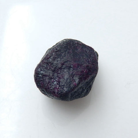 Natural Ruby Raw Material, Gemstone Rough, 24x16x10mm, 11g - MyGemGarden