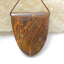 New, Natural Boulder opal Drilled Gemstone Pendant Bead, 39x34x11mm, 26g - MyGemGarden