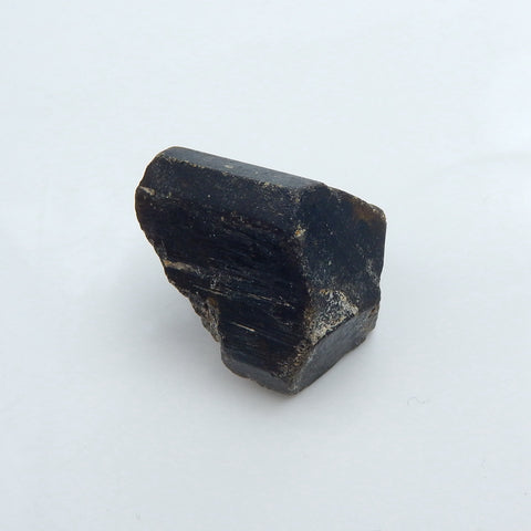 The raw material Black Tourmaline Gemstone Material, 26x20x17mm, 14.1g - MyGemGarden