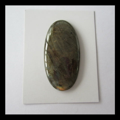 Labradorite Cabochon ,49x26x5mm,12.9g - MyGemGarden