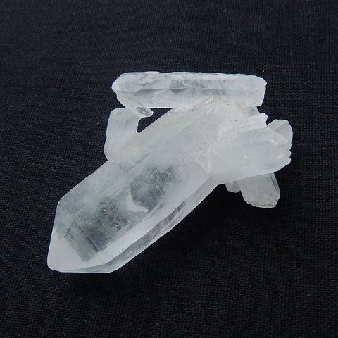 Quartz With Gemstone Specimen 53x37x35mm, 52.2g - MyGemGarden