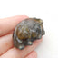 Natural Labradorite Carved lion Cabochon 42X24X16mm, 20.9g