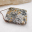 Natural Ocean jasper Pendant Bead 37x8mm, 22.7g