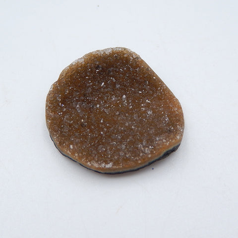 Natural Raw Crystal Cabochon 23X24X4mm, 2.8g