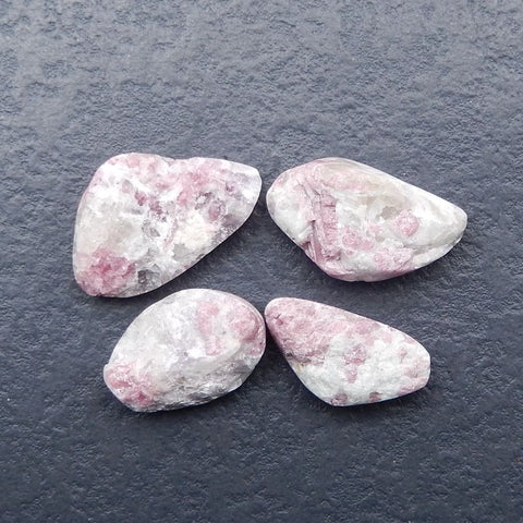 Natural Ruby Cobochons,30x19x8mm,25x13x8mm, 19.8g