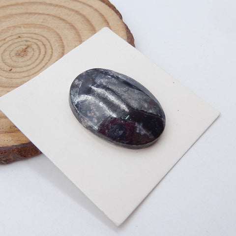 Natural Agate Cabochon 25x18x6mm, 6.1g