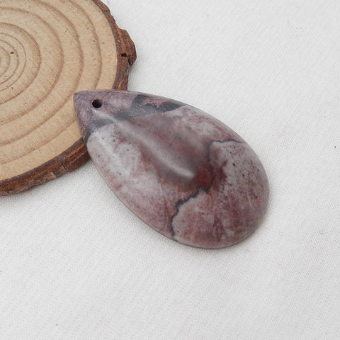 Natural Chohua Jasper Pendant Bead 50x29x8mm, 15.9g