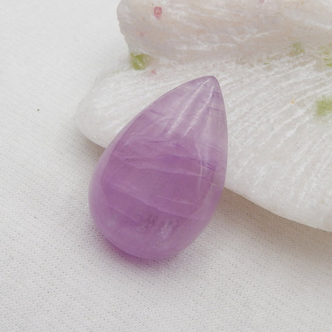 Natural Kunziter Cabochon 32x21x12mm, 14.5g