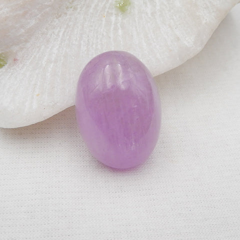 Natural Kunziter Cabochon 27x12x10mm, 12.6g