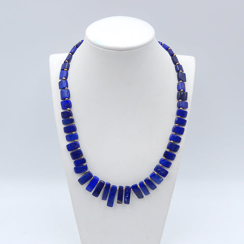 Natural Lapis Lazuli Jewelry Necklace ,Adjustable necklace.