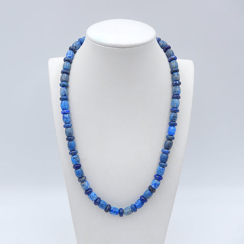 Natural Lapis Lazuli Jewelry Necklace ,Adjustable necklace.