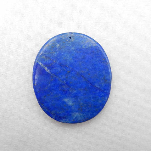 Natual Lapis Lazuli Carved Horse Pendant Bead 53x46x9mm, 40.4g