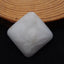 Natural White Jade Cabochon 25X25X6mm, 7.1g