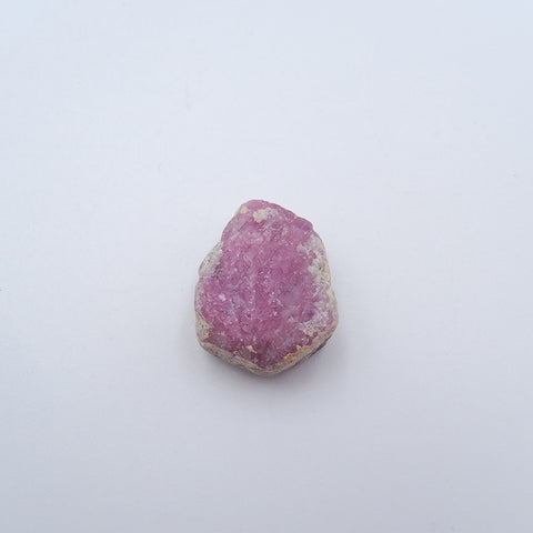 Matière première rubis naturel, spécimens minéraux bruts de pierres précieuses, 25X20X12mm, 14.7g