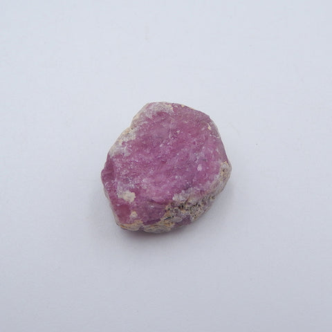 Matière première rubis naturel, spécimens minéraux bruts de pierres précieuses, 25X20X12mm, 14.7g