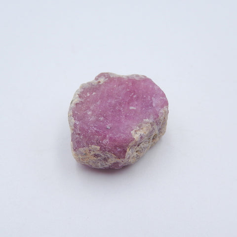 Matière première rubis naturel, spécimens minéraux bruts de pierres précieuses, 25X20X12mm, 14.7g