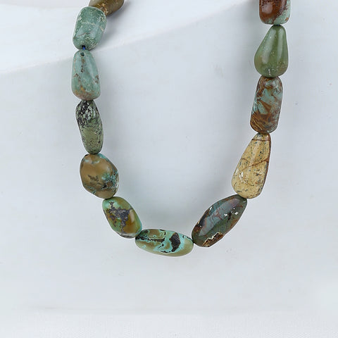 Collier de pierres précieuses de chrysocolle naturelle et d'agate rouge, collier de bijoux, collier réglable.