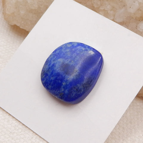 Natural Lapis Lazuli Cabochon 17x16x5mm 2.8g