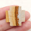 Natural Picture Jasper Cabochon 25x25x3mm, 4.4g