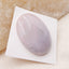 Natural Purple Agate Cabochon 35x25x6mm, 8.2g