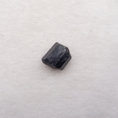 Natural Black Tourmaline Cabochon 19X16X12mm, 7.5g