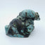 Handmade Carved Turquoise Mouse Cabochon, Animal Gemstone Decoration, 66x52x35mm, 114.2g - MyGemGarden