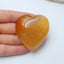 Natural Agate heart shape Cabochon, 50x45x14mm, 45g - MyGemGarden