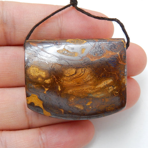 Natural Boulder Opal Pendant Bead