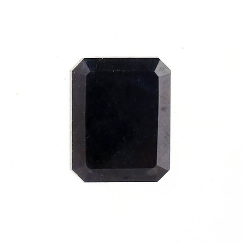 Flat Back Rectangle Dark Blue Sapphire Cabochon, 10x8x3mm, 4.42ct - MyGemGarden