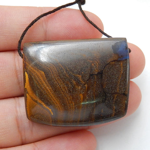 Natural Boulder Opal Pendant Bead