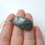 Natural Labradorite Pendant Bead, 34x18x9mm, 7.9g - MyGemGarden