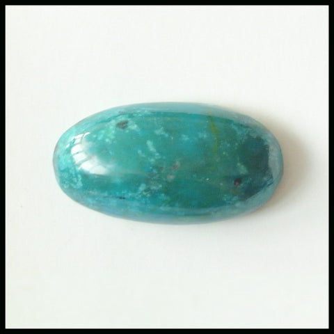 Natural Blue Opal Gemstone Cabochon, 25x13x8mm, 4.7g - MyGemGarden